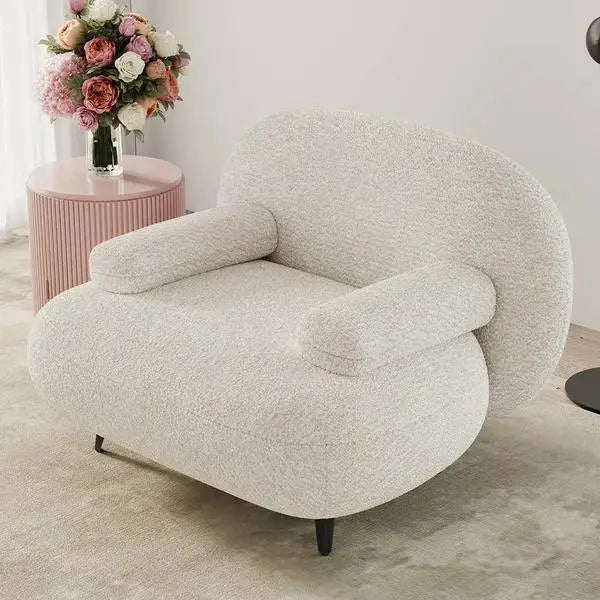 Alicia Armchair with Ottoman + 3 Free Cushions