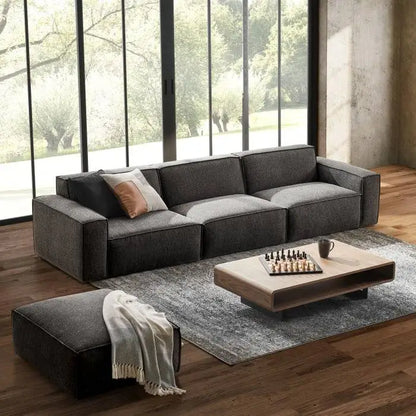 Ashly 3 Seater Sofa + Ottoman