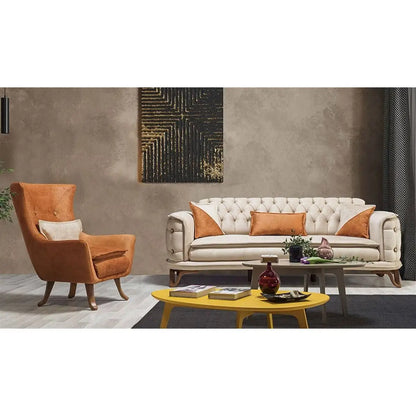 Clark Living Room Set + 3 Free Cushions