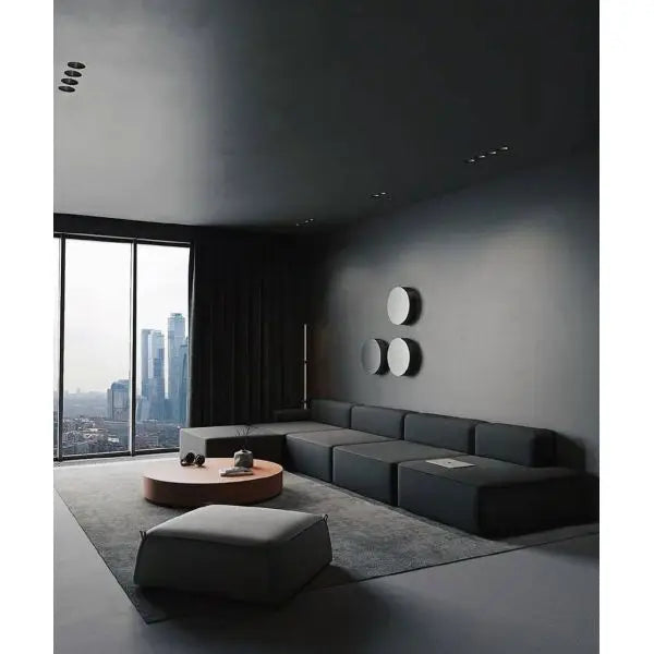 Demi L Shape Sofa + 3 Free Cushions