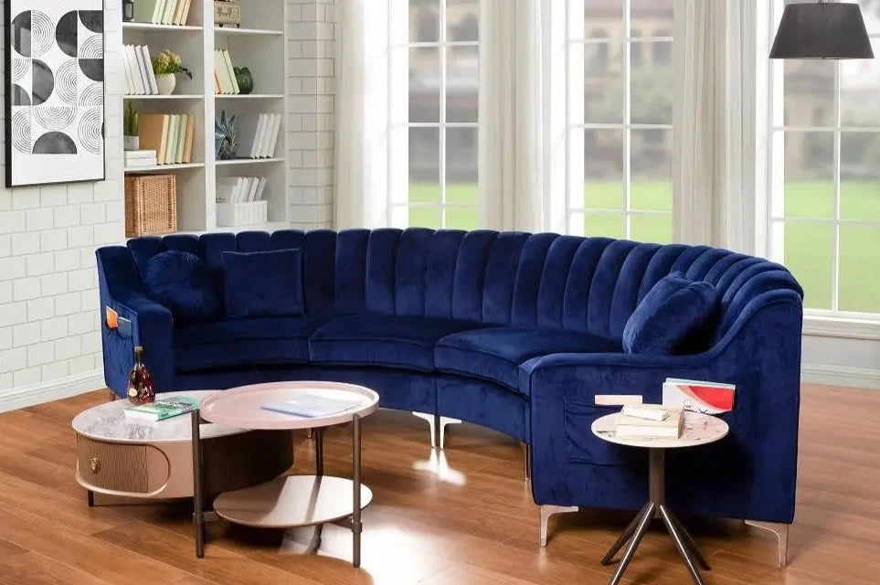 Elmer U Shape Sofa + 3 Free Cushions