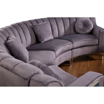 Elmer U Shape Sofa + 3 Free Cushions