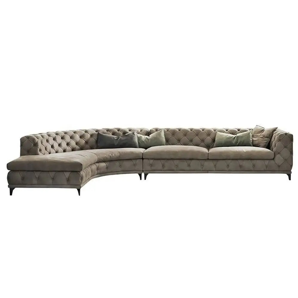 Ferdane L Shape Sofa + 3 Free Cushions