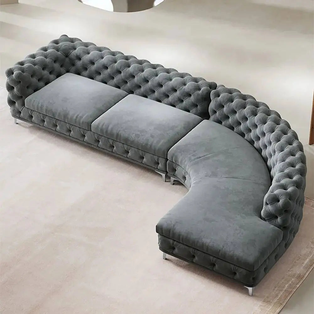 Ferdane L Shape Sofa + 3 Free Cushions