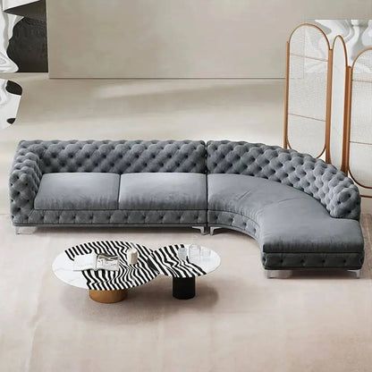 Ferdane L Shape Sofa + 3 Free Cushions