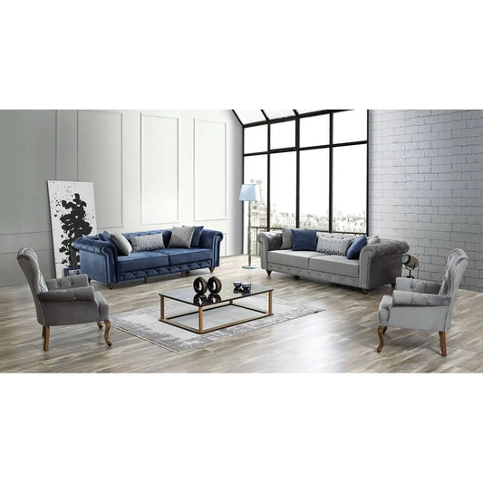 Inaya Living Room Set + 3 Free Cushions