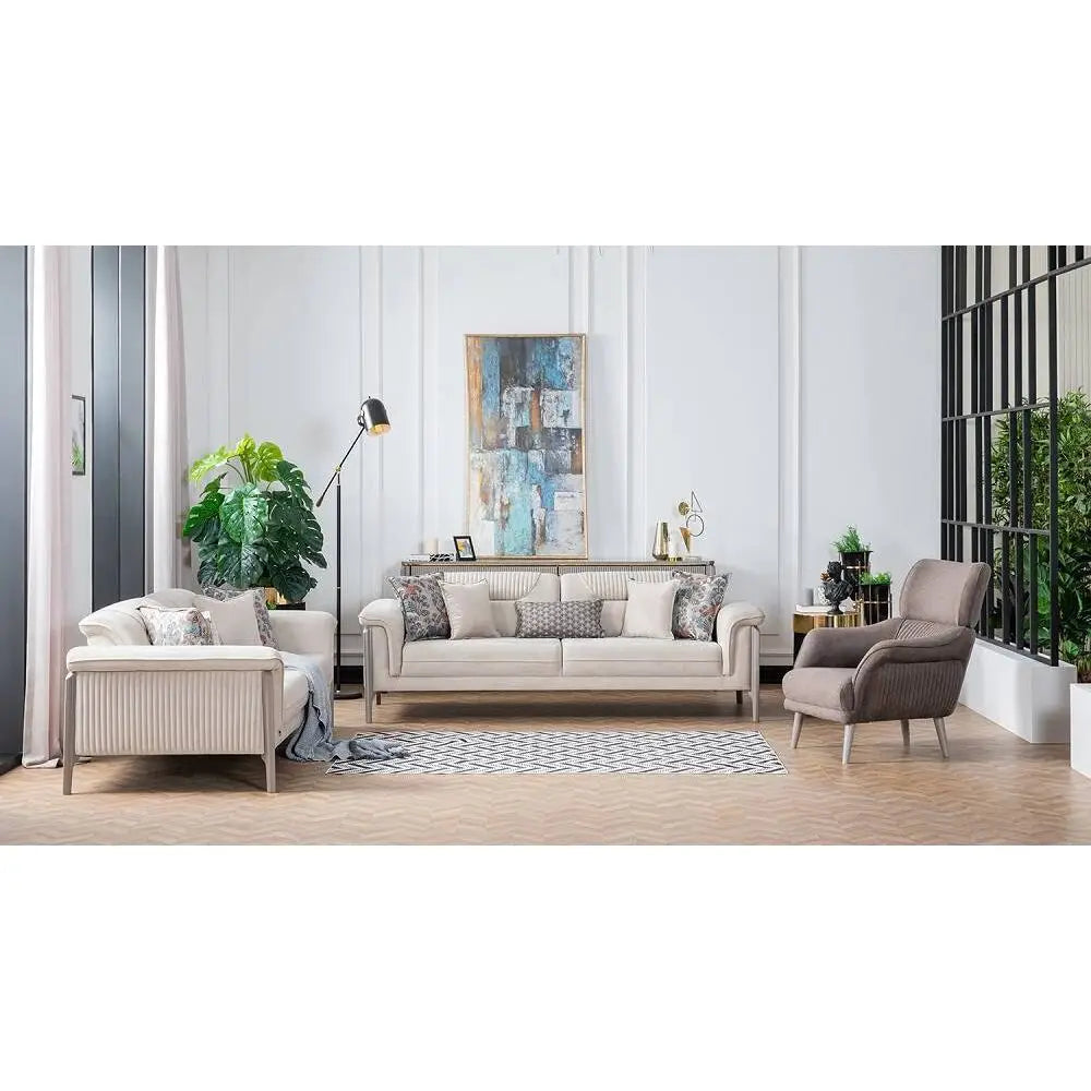 Lena Living Room Set + 3 Free Cushions