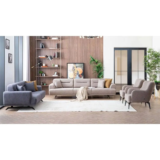 Nina Living Room Set + 3 Free Cushions