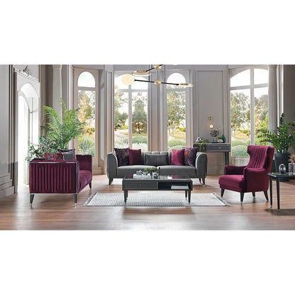 Patricia Living Room Set + 3 Free Cushions