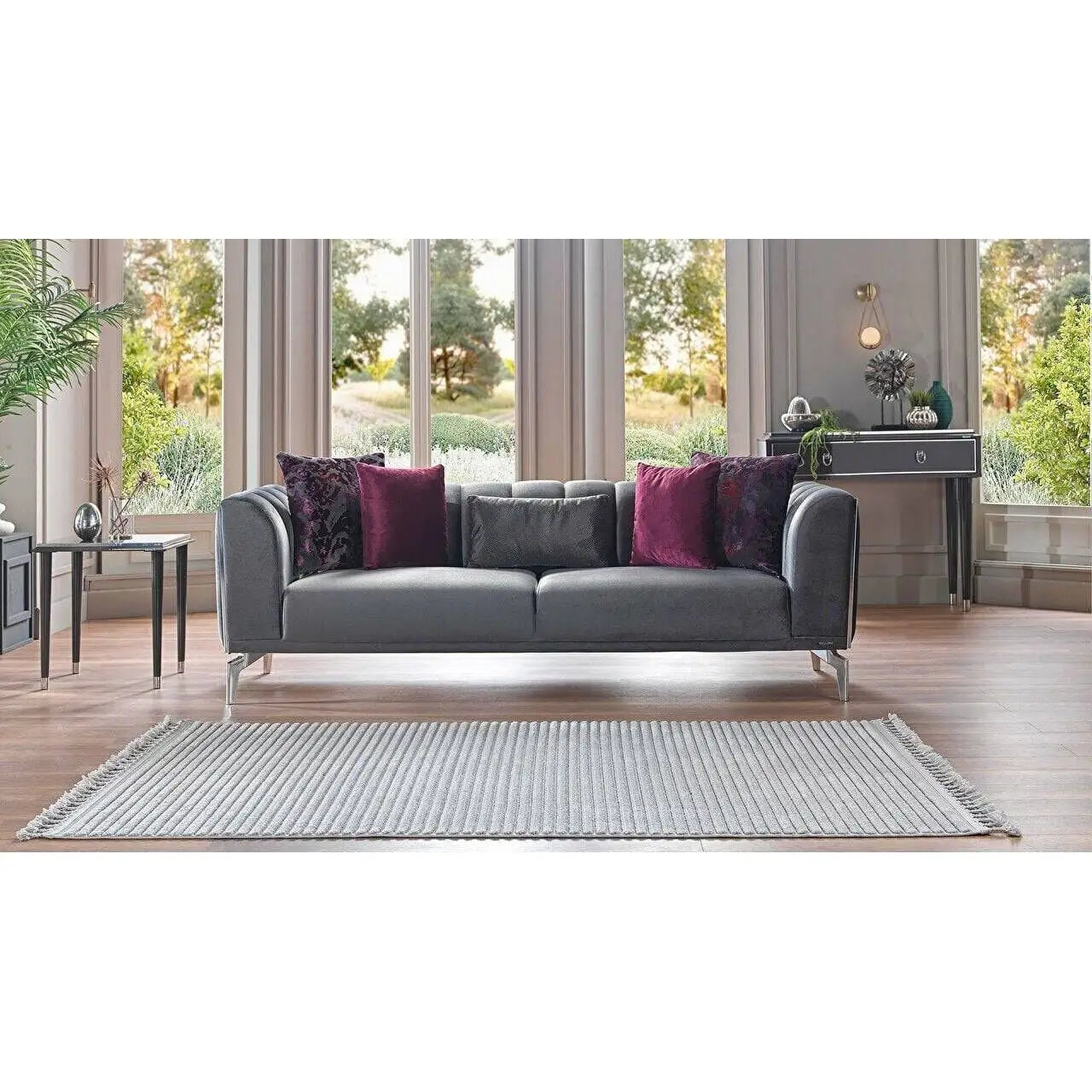 Patricia Living Room Set + 3 Free Cushions