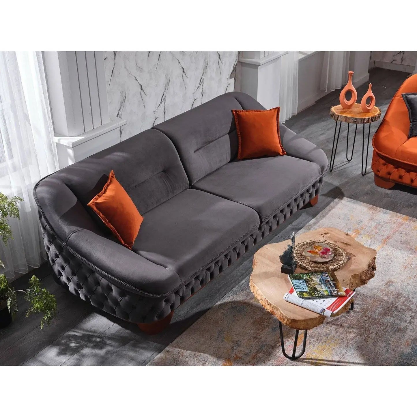 Rogers Living Room Set + 3 Free Cushions