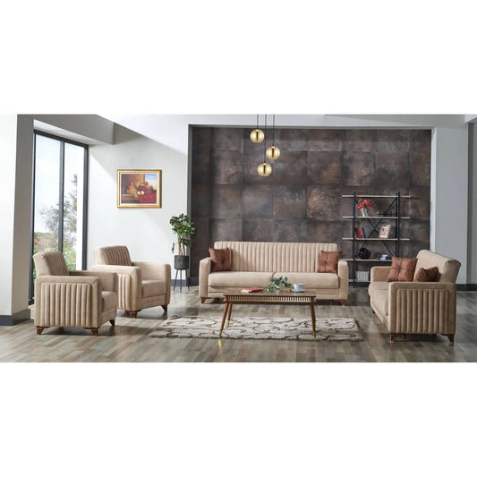 Ross Living Room Set + 3 Free Cushions