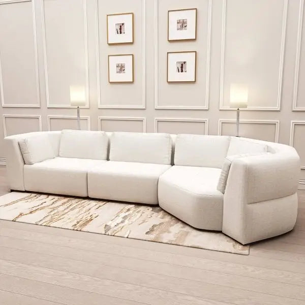 Sheryl 4 Seater Sofa + 3 Free Cushions