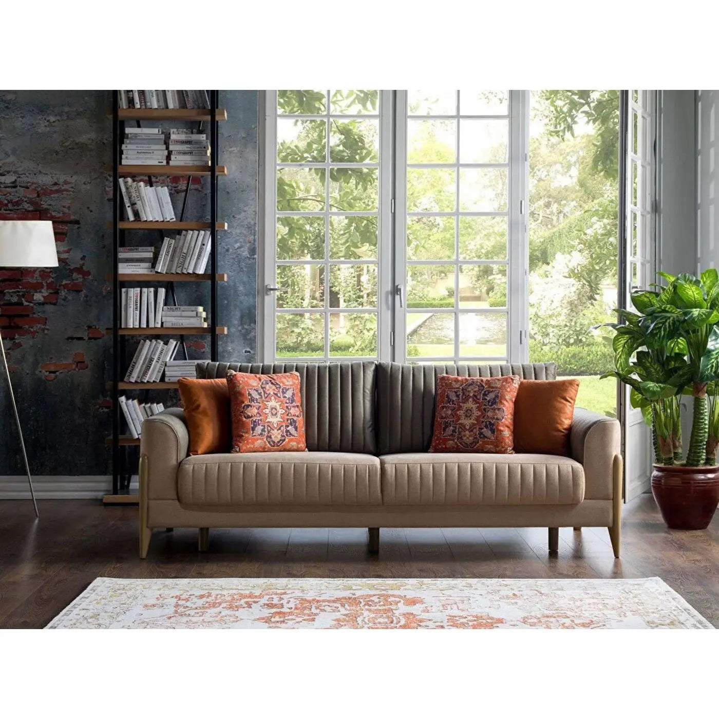 Stewart Living Room Set + 3 Free Cushions